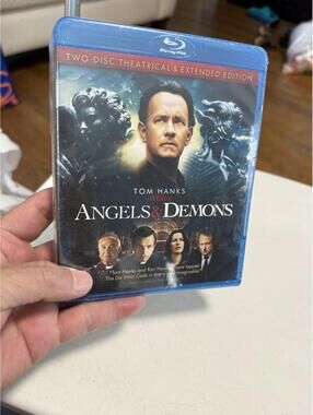 Angels & Demons (Blu-ray Disc, 2009, 3-Disc Set) New Sealed